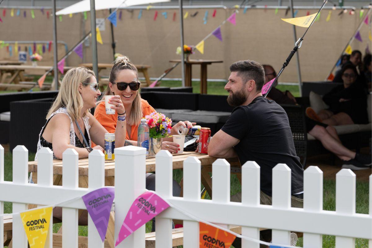 Premium Zone at Godiva Festival