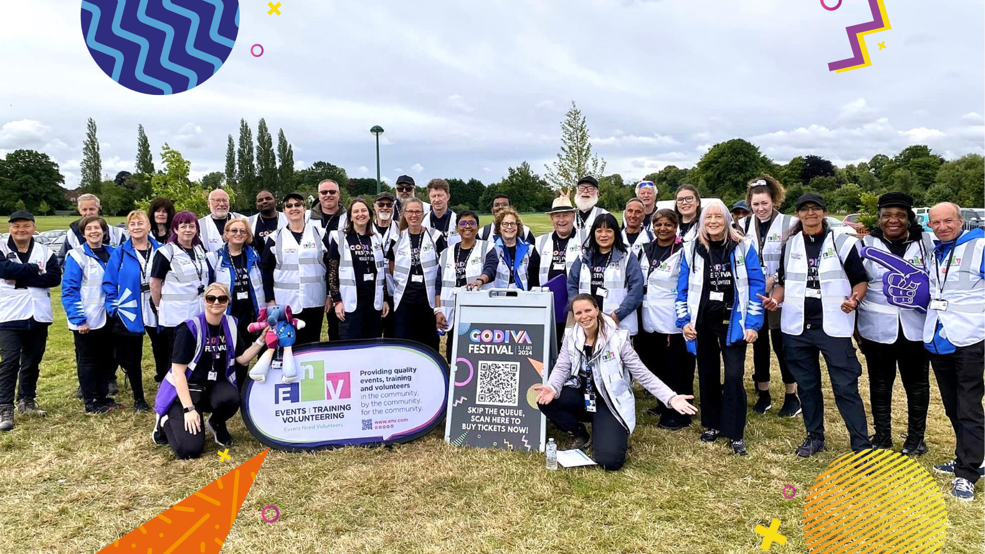 Godiva Festival volunteers